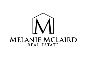 Melanie McLaird Real Estate logo design by BeDesign