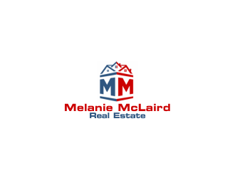 Melanie McLaird Real Estate logo design by dasam