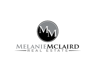 Melanie McLaird Real Estate logo design by THOR_