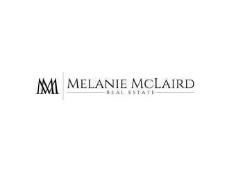 Melanie McLaird Real Estate logo design by GemahRipah