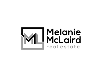 Melanie McLaird Real Estate logo design by kopipanas