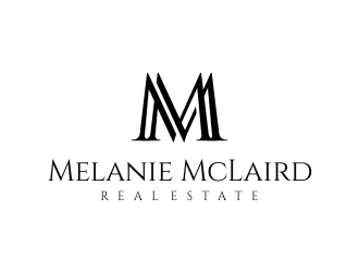 Melanie McLaird Real Estate logo design by excelentlogo