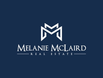Melanie McLaird Real Estate logo design by fillintheblack