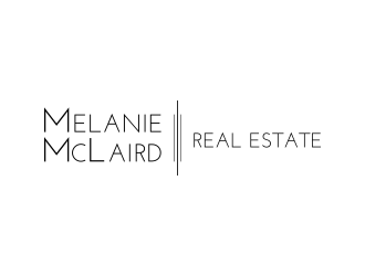 Melanie McLaird Real Estate logo design by pakNton