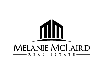 Melanie McLaird Real Estate logo design by fillintheblack