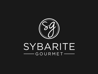 Sybarite Gourmet logo design by alby