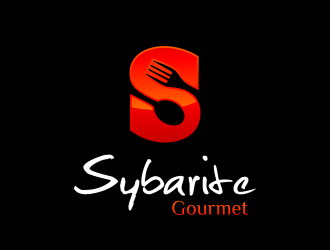 Sybarite Gourmet logo design by mashoodpp