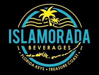 Islamorada Beverages logo design by ruki