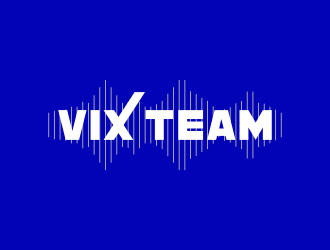 VIX TEAM logo design by ammad