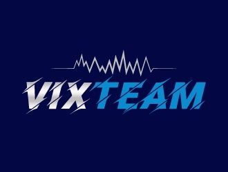 VIX TEAM logo design by akilis13