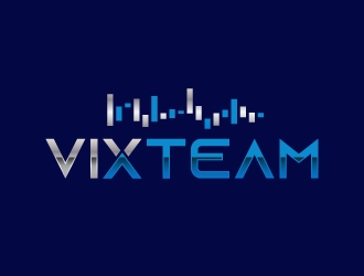 VIX TEAM logo design by akilis13