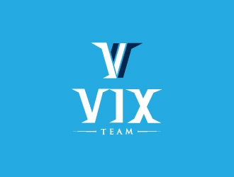 VIX TEAM logo design by zakdesign700