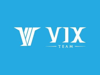 VIX TEAM logo design by zakdesign700