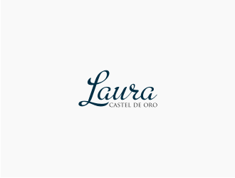 Laura Castel de Oro logo design by violin
