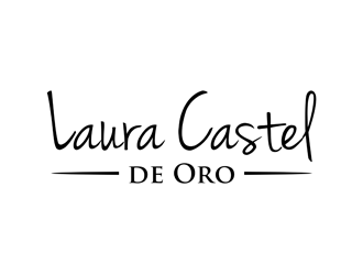Laura Castel de Oro logo design by alby