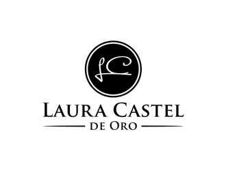 Laura Castel de Oro logo design by alby