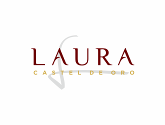 Laura Castel de Oro logo design by ammad