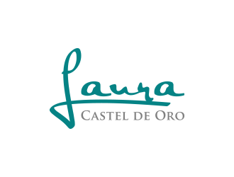 Laura Castel de Oro logo design by lexipej
