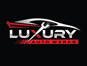 Luxury Auto Werks logo design by jishu