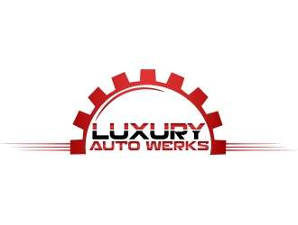 Luxury Auto Werks logo design by amna