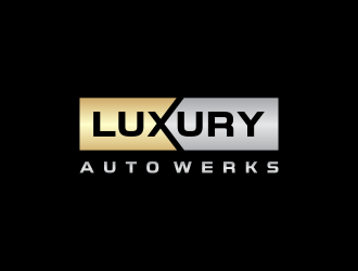 Luxury Auto Werks logo design by Kraken