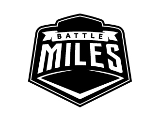 BATTLE MILES logo design by Alex7390