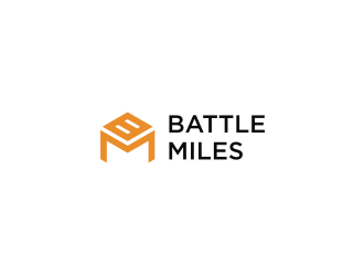 BATTLE MILES logo design by logitec