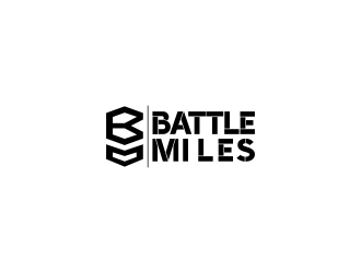 BATTLE MILES logo design by dibyo