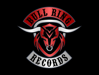 Bull Ring Records logo design by Kruger
