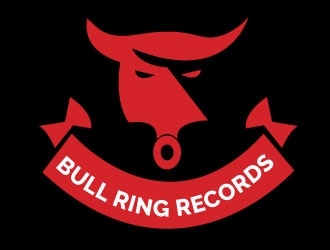 Bull Ring Records logo design by Suvendu