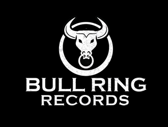Bull Ring Records logo design by Roma