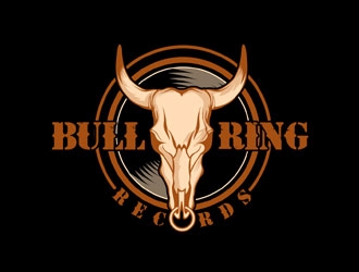 Bull Ring Records logo design by frontrunner