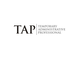 TAP (Temporary Administrative Professional) logo design by dewipadi
