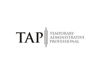TAP (Temporary Administrative Professional) logo design by dewipadi