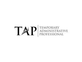 TAP (Temporary Administrative Professional) logo design by dewipadi