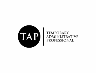 TAP (Temporary Administrative Professional) logo design by ammad