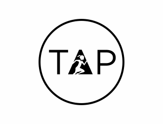 TAP (Temporary Administrative Professional) logo design by ammad