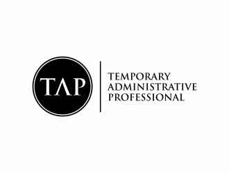 TAP (Temporary Administrative Professional) logo design by ammad
