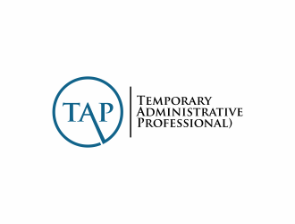 TAP (Temporary Administrative Professional) logo design by hopee