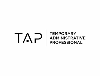 TAP (Temporary Administrative Professional) logo design by ammad
