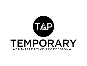 TAP (Temporary Administrative Professional) logo design by oke2angconcept