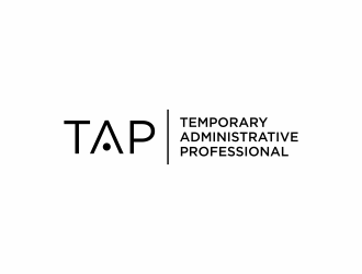 TAP (Temporary Administrative Professional) logo design by ammad