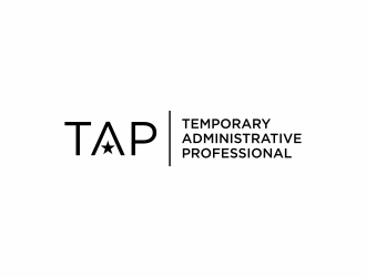 TAP (Temporary Administrative Professional) logo design by ammad