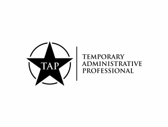 TAP (Temporary Administrative Professional) logo design by ammad