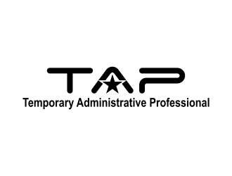 TAP (Temporary Administrative Professional) logo design by rykos