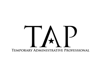 TAP (Temporary Administrative Professional) logo design by rykos