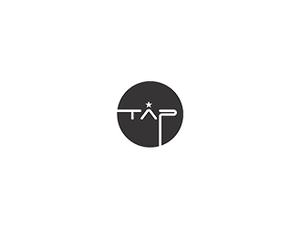 TAP (Temporary Administrative Professional) logo design by blackcane