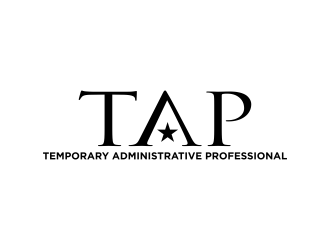 TAP (Temporary Administrative Professional) logo design by rykos