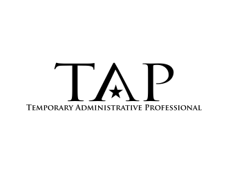 TAP (Temporary Administrative Professional) logo design by rykos