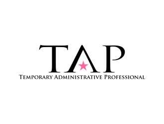 TAP (Temporary Administrative Professional) logo design by rykos
